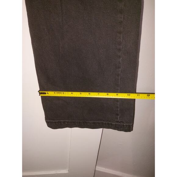 Vintage GAP High Waisted Black Wide Leg Jeans Womans 27 - Picture 5 of 8